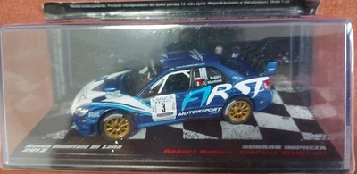 MODELLINO AUTO 1:43 - SUBARU IMPREZA - RONDA GOMITOLO DI LANA 2012 - KUBICA XZZM - Immagine 1 di 2