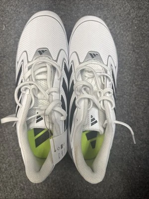 Adidas Pure Hustle Elite White Softball Cleats Size 11 Women's - Image 1 of 4