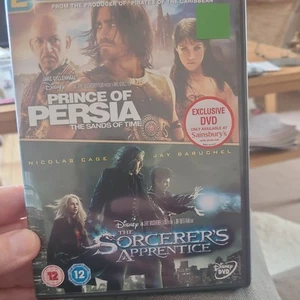 Prince Of Persia: The Sands Of Time/The Sorcerer's Apprentice DVD ❤️ (2012) - Picture 1 of 4