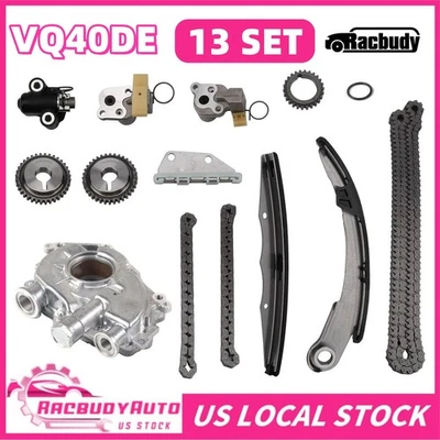 VQ40DE Timing Chain Kit Oil Pump for Nissan NV1500 NV2500 NV3500 2012-2019 4.0L - Изображение 1 из 4