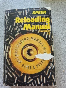 Speer Reloading Manual Number 11 Hardcover 1987 Reloading Manual - Imagen 1 de 18