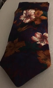 Vintage 90er Jahre reine Seide St Michael’s Krawatte. - Bild 1 von 6