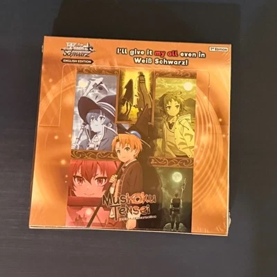 Blanco Negro Mushoku Tensei Jobless Reincarnation Booster Box SELLADO Inglés Foto 1 de 4