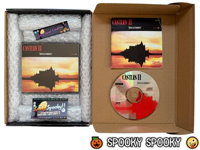 Castles II Siege & Conquest Amiga CD32 - UK PAL VGC CIB - High Quality Packing - Image 1 of 4