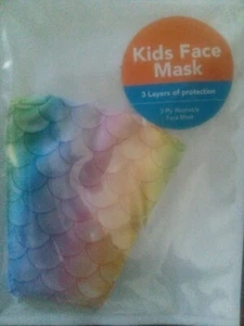 Girls mermaid Face Mask - Picture 1 of 4