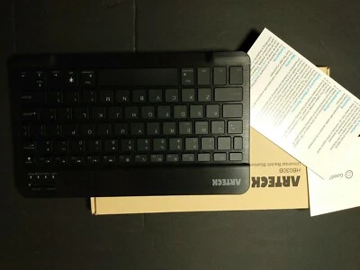 Arteck Keyboard HB030B Universal Backlit Bluetooth Keyboard - Image 1 of 4