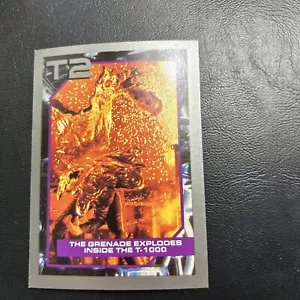 98b T2 Terminator 2 Judgment Day Impel 1991 #121 T 1000 explodiert - Bild 1 von 2