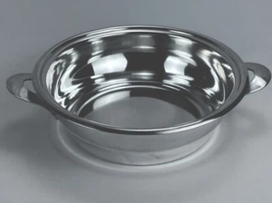USN International Silver Co X1360 casserole dish, silver plated serving, USN - Picture 1 of 6