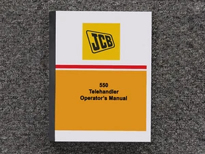 JCB Teleskoplader 550 Operator Owner Maintenance Manual - Bild 1 von 1