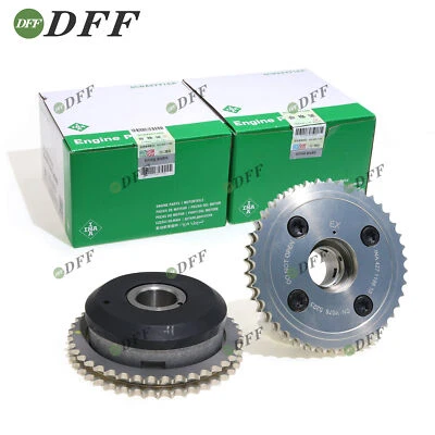 Juego de 2 ajustes de engranajes de árbol de levas de escape para Porsche 911 Cayman Boxster Paramera Foto 1 de 4