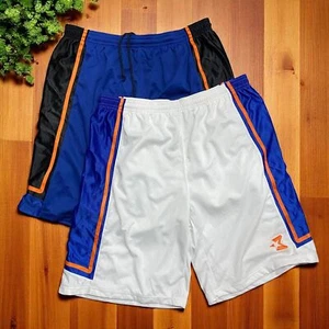 Pantalones Cortos Starbury Vintage Y2K Baloncesto (2) Pares Knicks NY Azul Naranja Para Hombres XXL - Imagen 1 de 11