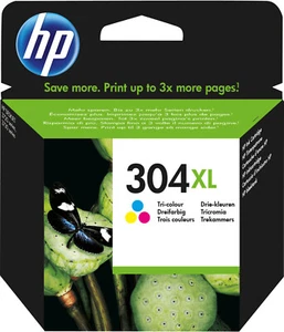 Original HP 304XL color DekJet 2620 2630 2632 3750 3760 3720 OVP DATUM 06/2022 - Bild 1 von 1