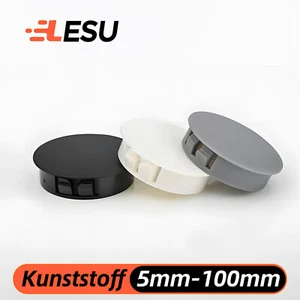 Bohrloch Abdeckkappen Blindstopfen Lochkappen Abdeckstopfen Stopfen 5mm - 100mm - Bild 1 von 43