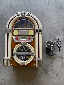 AM/FM Vintage Radio CD Jukebox - Lights Up - Please Read - Picture 1 of 10