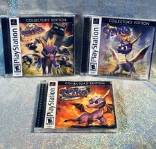 Spyro Collector's Edition Sony PlayStation 1 PS1 Complete CIB without SkipCover