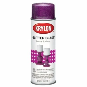 Krylon 3815 Glitter Blast Glitter Spray Paint Fierce Fuchsia,5.75 oz - Picture 1 of 5