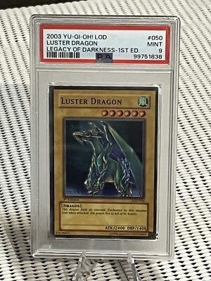 Luster Dragon LOD-050 Legacy of Darkness-1st Edition 1st Edition PSA 9 - Image 1 of 2