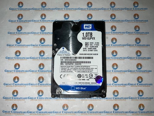Disque Dur Western Digital 1 To 2.5" SATA 5400 Tr/min - Modèle WD10JPVX-22JC3T0 - Occasion