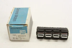NOS 1980-85 Chevrolet Pontiac Buick Olds Power Window Master Switch 20106270 - Picture 1 of 4