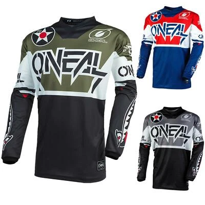 O'Neal Element Warhawk Jersey Moto Cross MTB MX DH Mountain Bike Langarm Trikot