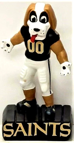 New Orleans Saints Official Mascot Garden Statue Evergreen Cover