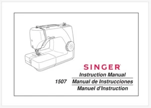 Singer Model 1507 Manuale Istruzioni Manuale Operatore su USB - Foto 1 di 7