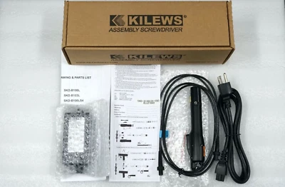 KILEWS ESD Electric 0.01-0.34Nm Screw Driver & Power Adapter SKD-B100LS4-ESD 828 - Image 1 of 4
