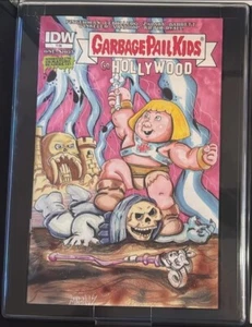 Garbage Pail Kids Hollywood IDW GPK Comic 2015 He-Manny Barbarian Brian Sketch - Picture 1 of 5