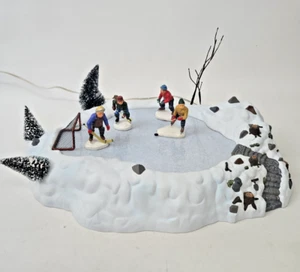 Lemax Christmas Hockey Skating Rink Animated - Picture 1 of 6