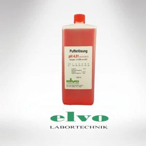 Pufferlösung / Eichlösung 1000 ml pH4, Kalibrierlösung, rot. - Bild 1 von 2