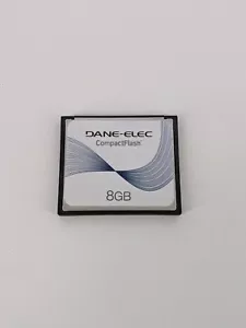 Dane Elec 8GB Compact Flash Memory Card - Picture 1 of 4