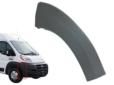 Fits 2014-2018 Ram Promaster Right Front Bumper Flare Trim Molding RH Foto 1 de 4