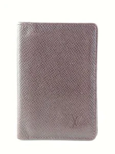 Louis Vuitton Bordeaux Taiga Leather Card Case Wallet Holder 12l520 - Picture 1 of 12
