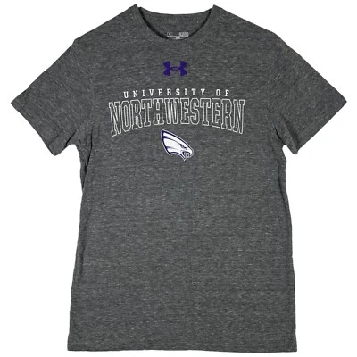 Under Armour University Of Northwestern Shirt Women’s Size Small Gray Tennis - Image 1 of 4