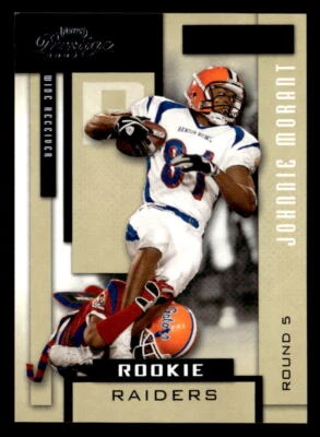 Johnnie Morant 2004 Playoff Prestige Rookie Card #207 Oakland Raiders - Image 1 of 2