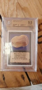 MTG Warp Artifact BGS 9.5 Graded Old School Revised Rare 1994 GEM MINT - Imagen 1 de 2