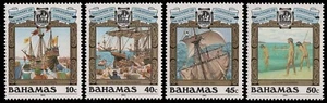 Bahamas 1990 - Mi-N.o 715-718 ** - Estampillada sin montar o nunca montada - Barcos / Barcos - Columbus - Imagen 1 de 1