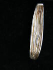 Długie kolczyki szczotkowane i zakrzywione indywidualne kolczyki srebro 925