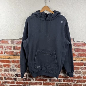 Origin Hoodie Mens Large Black The Heavy Heavyweight Pullover Pocket Logo USA - Picture 1 of 7