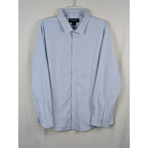Camisa Mizzen+Main Sotavento Ajuste Cuadros Abotonada Para Hombre Talla 2XL/XXL - Imagen 1 de 14