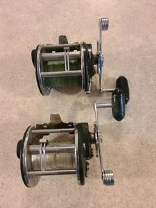 Penn 210 High-Speed Ball Bearing Fishing Reel Vintage Usa Made. Set Of 2. J3 - Picture 1 of 5