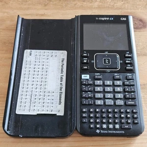 Texas Instruments TI-Nspire CX CAS Graphing Calculator with Cover (NO BATTERY) - Picture 1 of 8