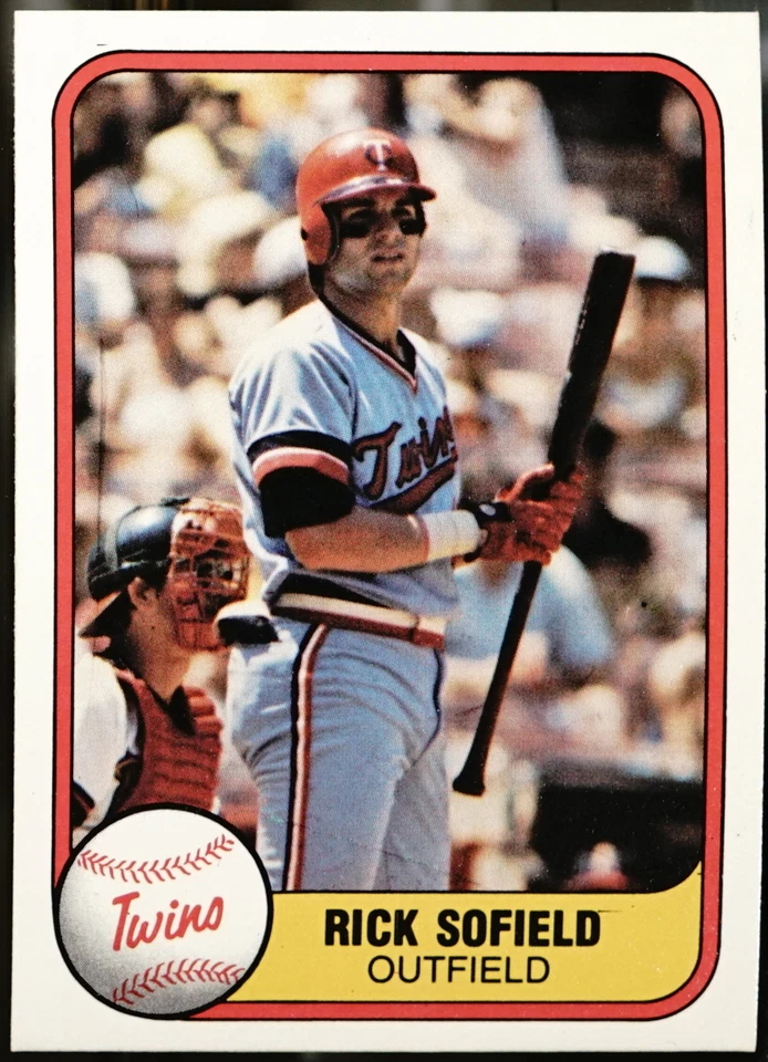 1981 Fleer Baseball Rick Sofield #563 EX - Image 1 of 1