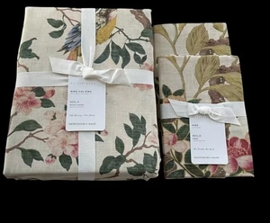 🔥NEU Pottery Barn NOLA SONGBIRD Bettwäscheset King Cal King & 2 King Shams Neu mit Etikett - Bild 1 von 1