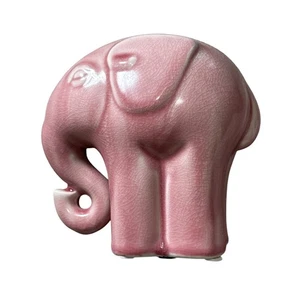 Panca elefante in ceramica rosa MCM cameretta bambino arredo casa - Foto 1 di 7