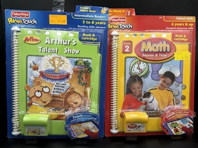 Fisher Price “Arthur’s Talent Show” POWER TOUCH Book Cartridge Math Money Time - Image 1 of 4