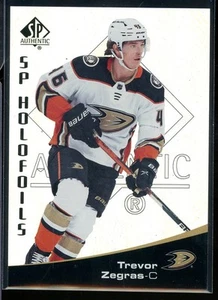 2021-22 SP Authentic SP HoloFoil #HF18 Trevor Zegras - Picture 1 of 2
