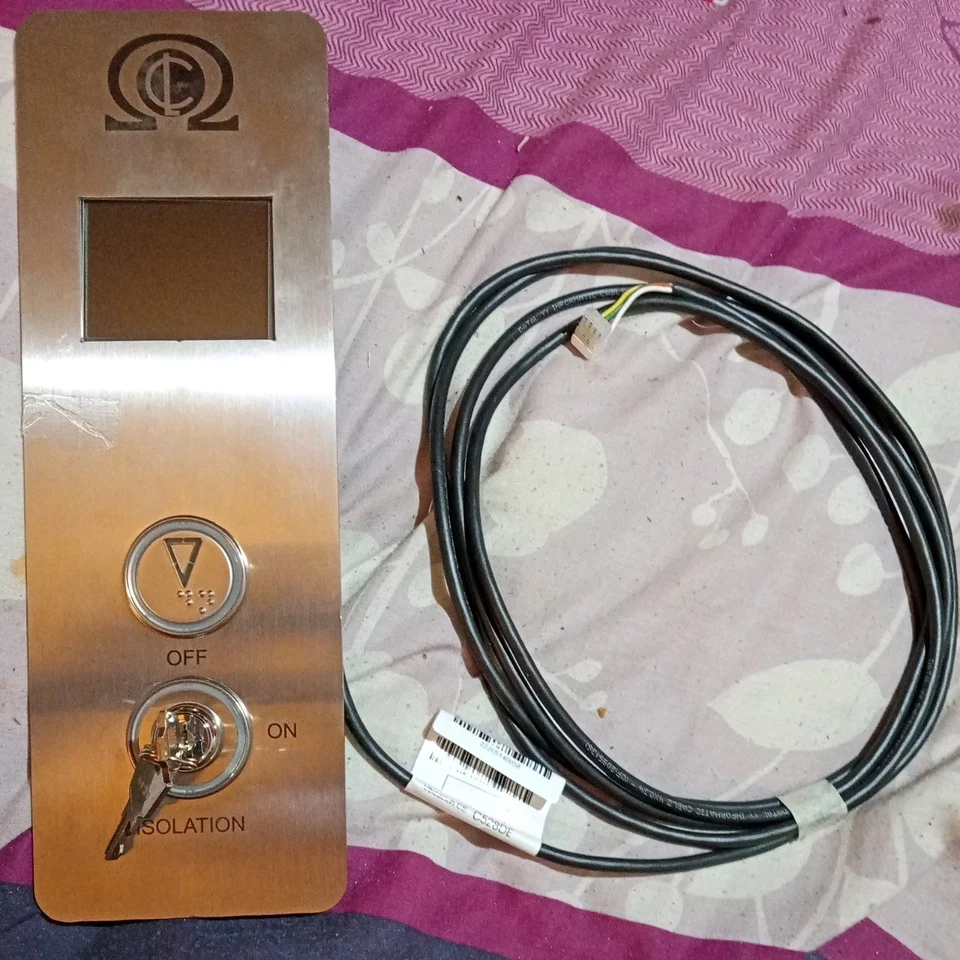 CARLOS SILVA ELEVATOR ⬇️ BUTTON KEYED ISOLATION SWITCH WITH TFT2.8 DISPLAY NEW! - Image 1 of 4