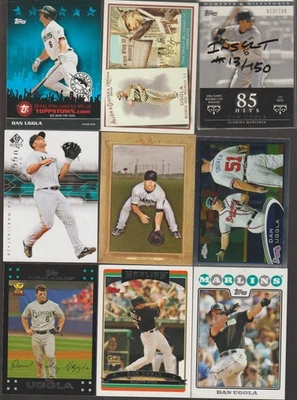 LOTE DE 62 TARJETAS DE BÉISBOL DAN UGGLA TODAS DIFERENTES MARLINS BRAVES KENTUCKY Foto 1 de 4