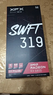 XFX, SPEEDSTER SWFT 319 RAD, RX 6800, 16GB - Immagine 1 di 4